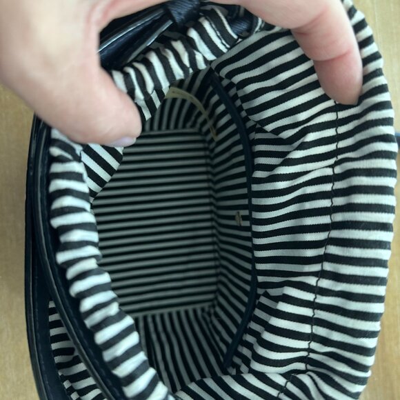 Kate Spade Cameron Street Pippa Cement Morning Blue/Beige Colorbloc Bucket Bag - Picture 4 of 4